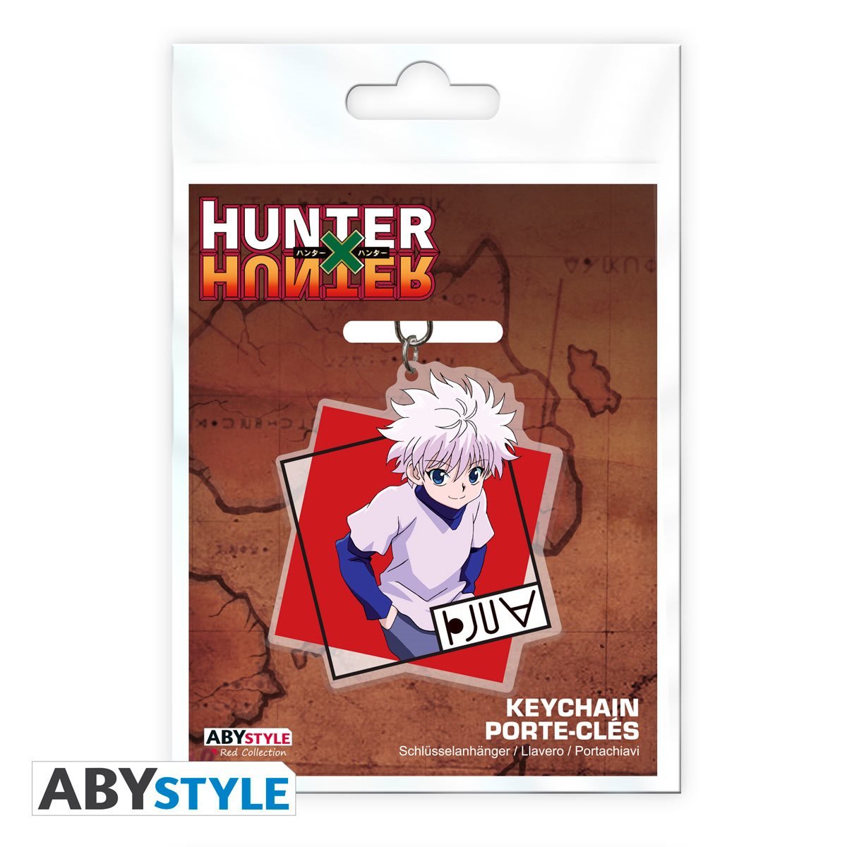 Llavero Metal Anime Hunter x Hunter Killua
