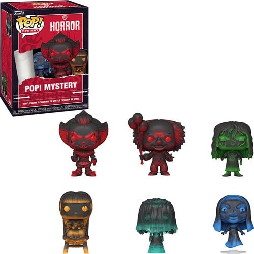 Horror Mystery Funko Pop! Vinyl Figure Display Case of 6