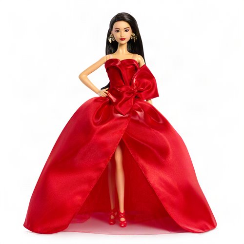 Barbie 2026 Holiday Barbie Doll with Black Hair