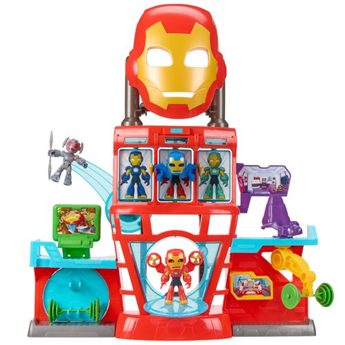 Iron Man and his Awesome Friends Electronic Iron Quarters Playset