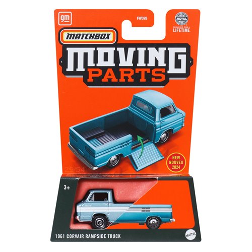Matchbox Moving Parts 2024 Mix 8 Vehicles Case of 8