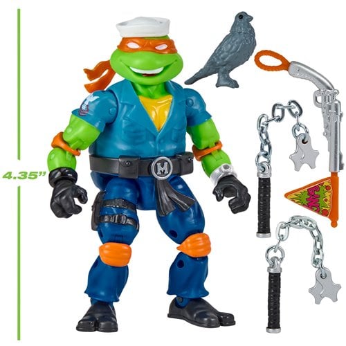 Teenage Mutant Ninja Turtles x G.I. Joe Mikey x Shipwreck Action