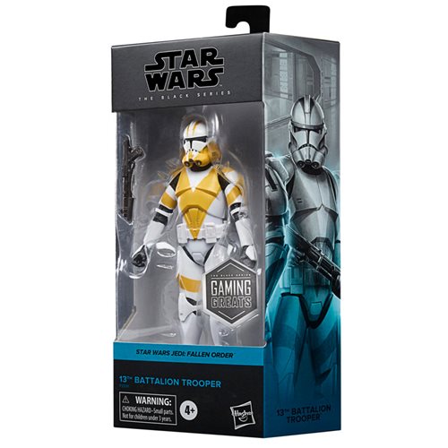 Star Wars The Black Series Gaming Greats 13th Battalion Trooper 6-Inch Action Figure - Exclusive