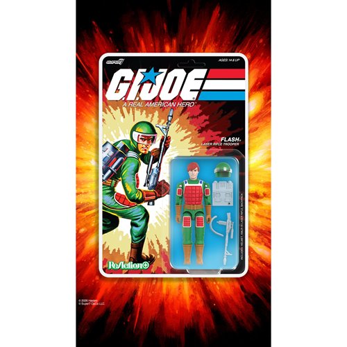 G.I. Joe Flash (Comic) 3 3/4-Inch ReAction+ Figure