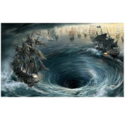 Pirates of the Caribbean Maelstrom Canvas Giclee