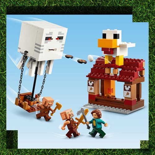 LEGO 21273 Minecraft The Ghast Balloon Village Attack