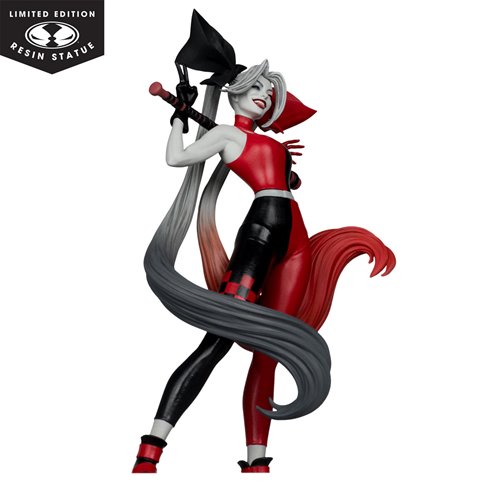 DC Direct Harley Quinn by Alex Garner Harley Quinn: Red, White and Black 1:10 Scale Resin Statue