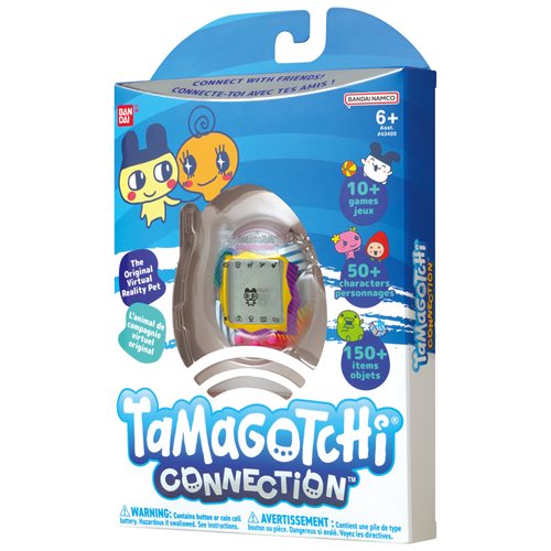 Tamagotchi Connection Clear Retro Digital Pet