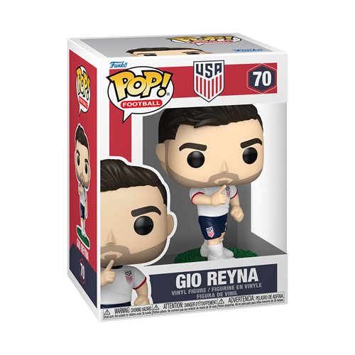 Football World Cup 2026 USA Giovani Reyna Funko Pop! Vinyl Figure