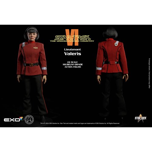 Star Trek VI: The Undiscovered Country Lieutenant Valeris 1:6 Scale Action Figure