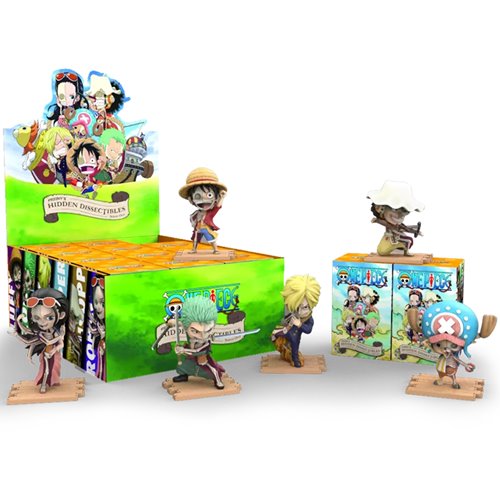 One Piece Series 1 Freeny's Hidden Dissectibles Mini-Figure Display Tray of 12