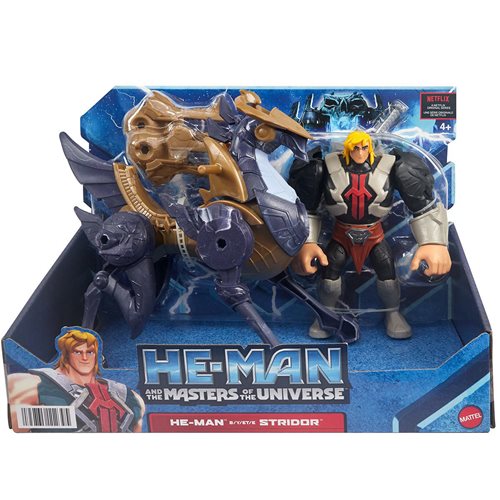 He-Man and The Masters of the Universe He-Man and Stridor Action Figure and Vehicle