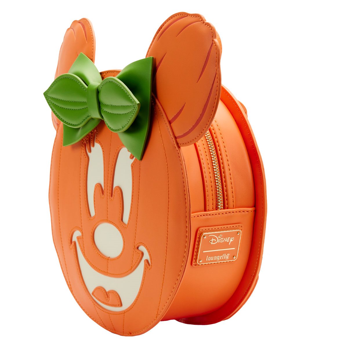 Loungefly Disney Glow in The Dark Pumpkin Minnie Mouse Women's Backpack