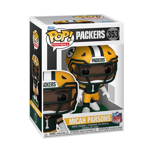 NFL Packers Micah Parsons Funko Pop! Vinyl Figure