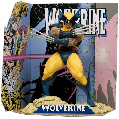 Marvel Wave 5 Wolverine #85 1:10 Scale Posed Figure with Scene