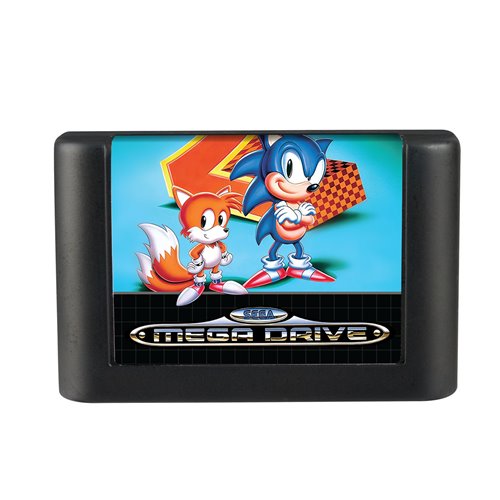 Console Heroes Sega Mega Drive Sonic the Hedgehog 2 Cartridge Diorama Playset