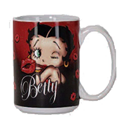 Betty Boop Kiss 12 oz. Ceramic Mug