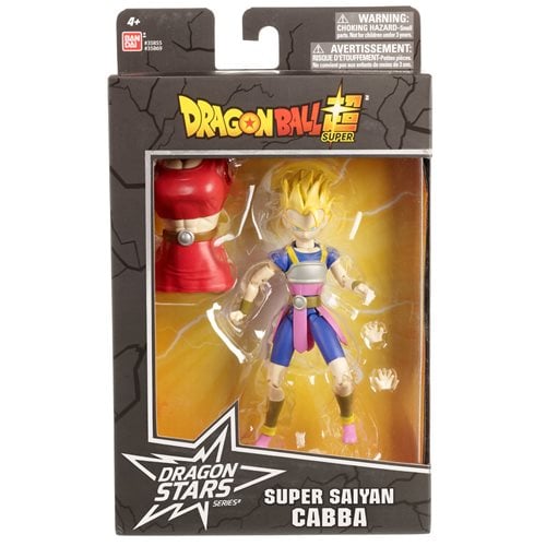 Dragon Ball Super Dragon Stars Super Saiyan Cabba Action Figure