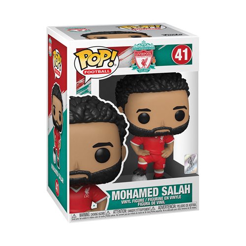 Football Liverpool Mohamed Salah Pop! Vinyl Figure