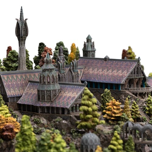 The Lord of the Rings Trilogy Rivendell Environment Statue