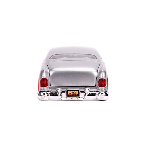 Bigtime Muscle 1951 Mercury Coupe Red and Silver 1:24 Scale Die-Cast Metal Vehicle