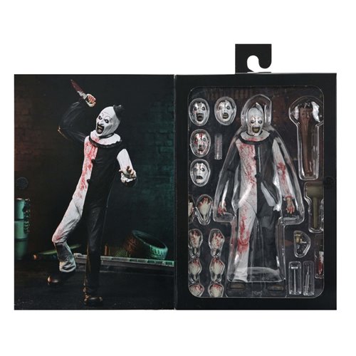 Terrifier 2 Ultimate Art the Clown (Blood Splattered) 7-Inch Scale Action Figure