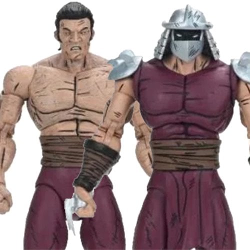 Teenage Mutant Ninja Turtles Mirage Comics Worms of Madness Shredder Action Figure 2-Pack