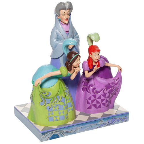 Disney Traditions Cinderella Evil Stepmother and Sisters Statue by Jim Shore