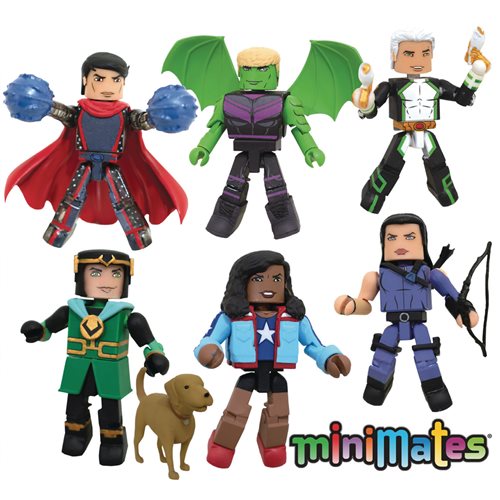Marvel Minimates Young Avengers Mini-Figures Deluxe Box Set