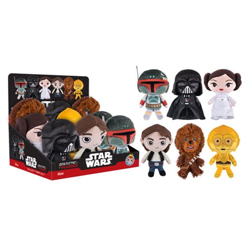 Star Wars Classic 8-Inch Galactic Plushies Wave 1 Case