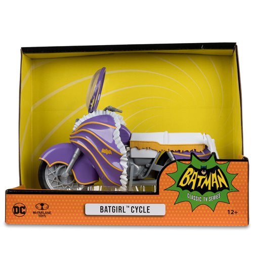 DC Retro Batman 1966 Classic TV Series Batgirl Cycle Vehicle
