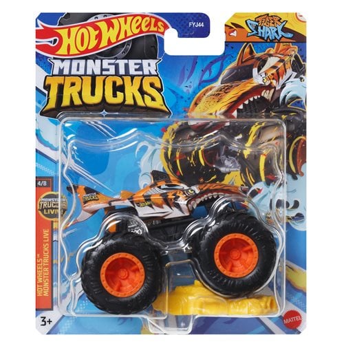 Hot Wheels Monster Trucks 1:64 Scale Vehicle 2024 Mix 4 Case of 8