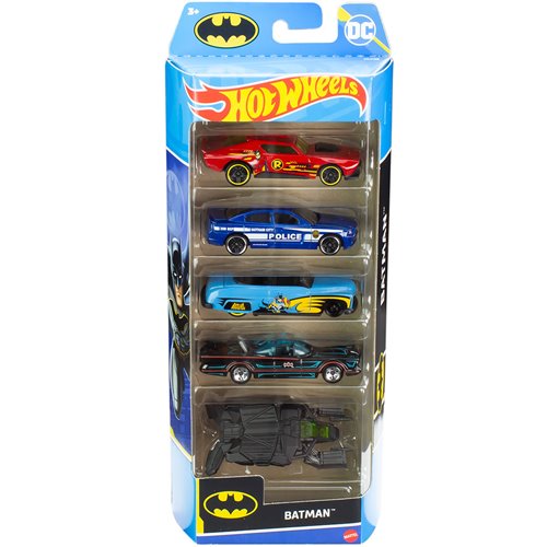 Hot Wheels Batman Vehicle 5-Pack