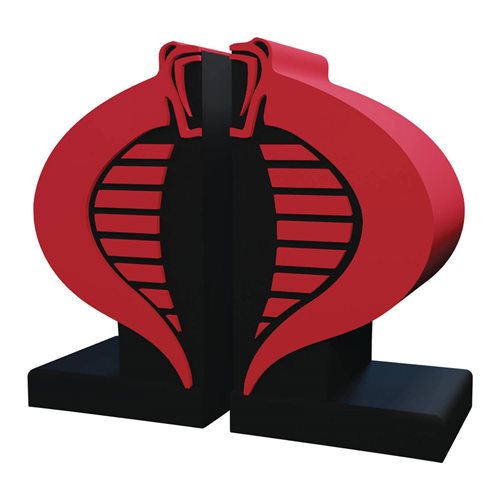 G.I. Joe Cobra Logo Bookends Statue