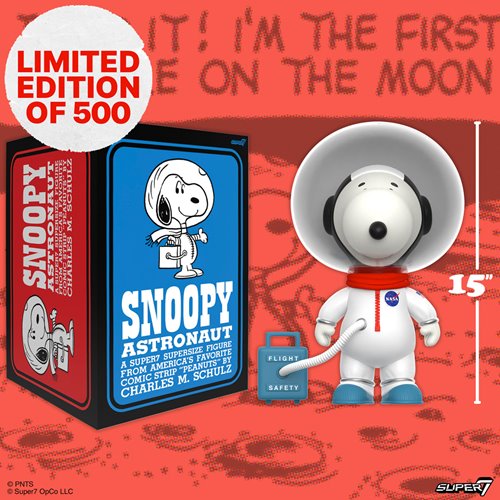 Peanuts Snoopy (White Space Suit) Supersize Vinyl Figure