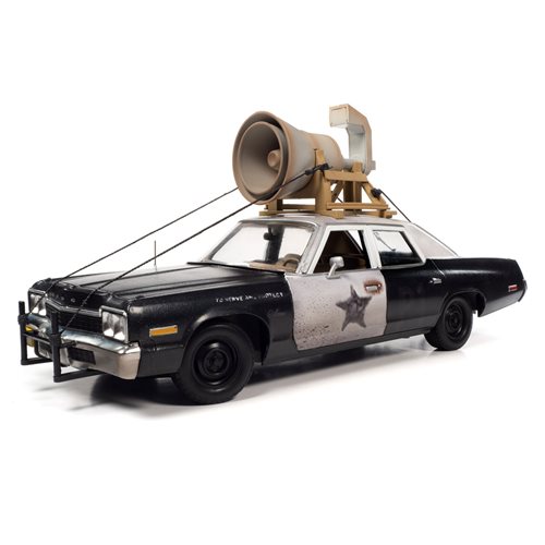 Blues Brothers 1974 Dodge Monaco Police Pursuit 1:18 Scale Die-Cast Metal Vehicle with Figures
