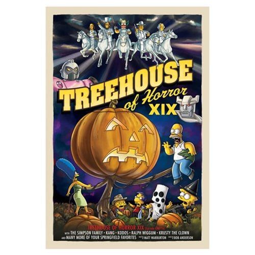 The Simpsons Treehouse of Horror XIX Canvas Giclee Print
