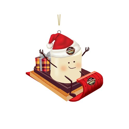 Hershey S'mores on Sled 2 3/4-Inch Ornament