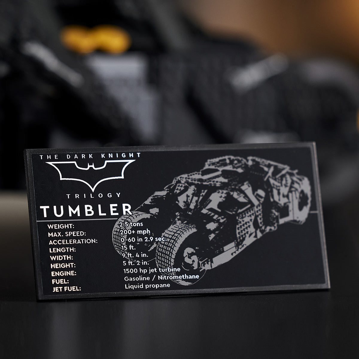 DC Shop: LEGO THE DARK KNIGHT TRILOGY Batmobile Tumbler