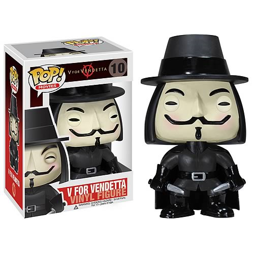 vuist noot Arbitrage V for Vendetta Movie Pop Vinyl Figure - Entertainment Earth