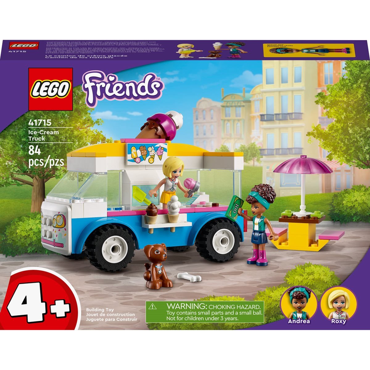 - Entertainment Truck Earth Ice-Cream LEGO Friends 41715