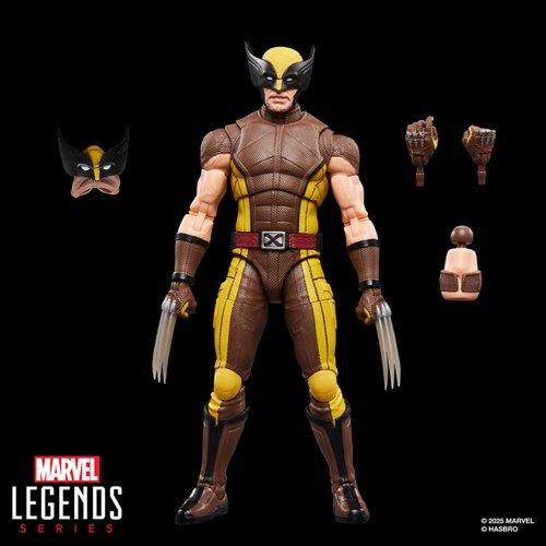 Deadpool & Wolverine Marvel Legends Wolverine (Brown Suit) 6-Inch