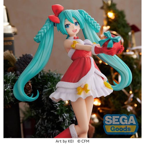 Vocaloid Hatsune Miku Christmas 2022 Statue