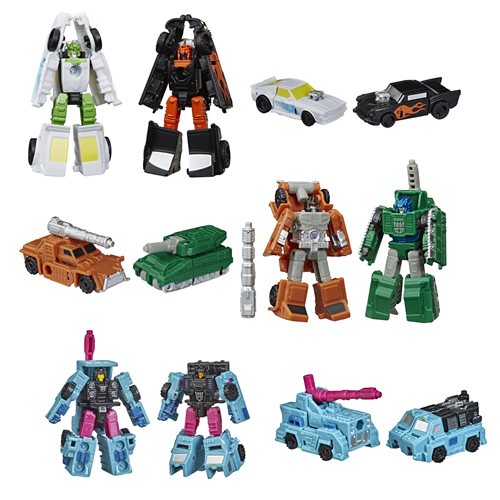 Transformers Generations Earthrise Micromasters Wave 3 Case of 8