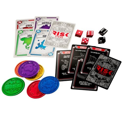 Risk Strike Cards and Dice Game