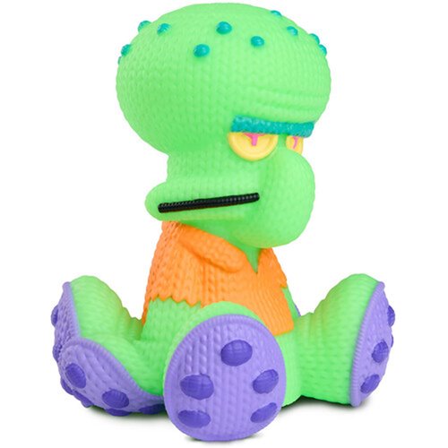SpongeBob SquarePants Squidward Tentacles #449 Black Light Handmade by Robots Vinyl Figure