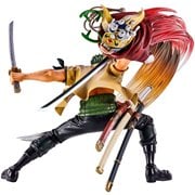 One Piece Roronoa Zoro and Usopp Impact Log Ichibansho Revible Moment Statue