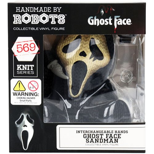 Ghost Face Sandman with Interchangeable Hand #569 Handmade by Robots Vinyl Figure