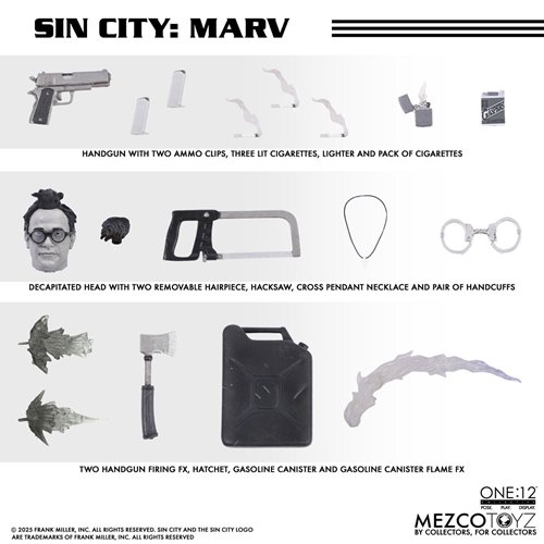 Sin City Marv One:12 Collective Action Figure