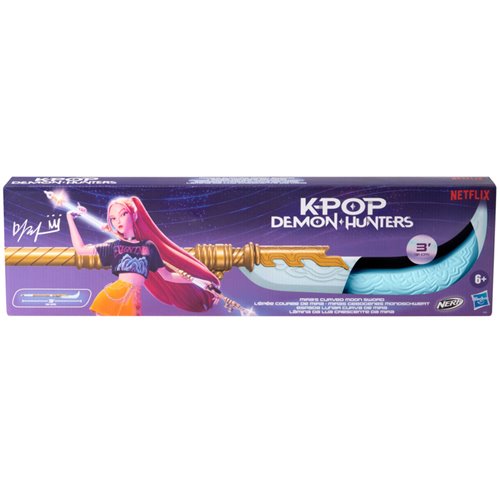 KPop Demon Hunters Nerf Mira's Curved Moon Sword